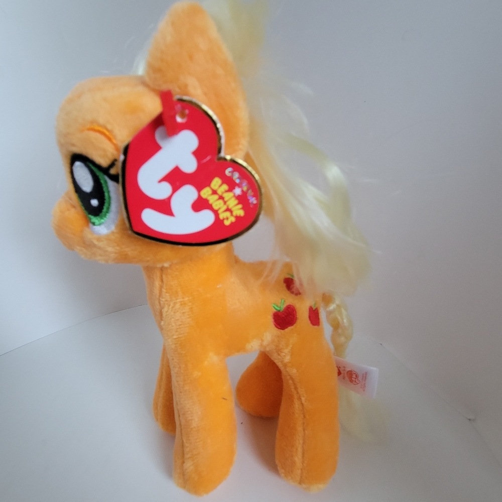 Ty Beanie Babies-Applejack-(My Little Pony)